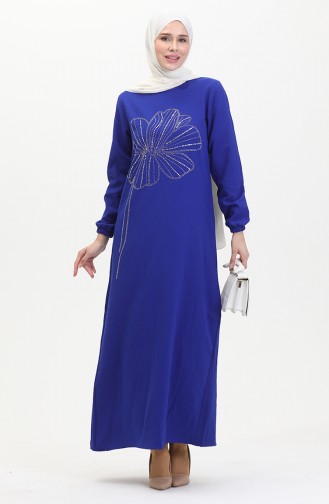 Stone Crepe Abendkleid 0481-02 Saks 0481-02