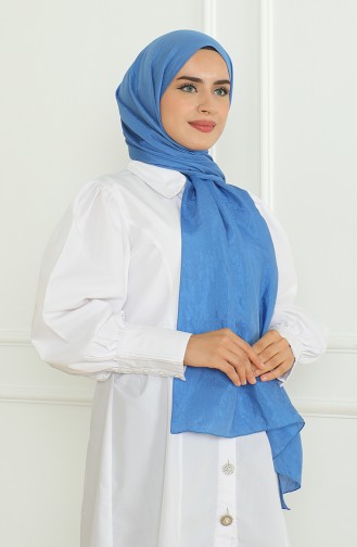 Karaca Shawl 81058-04 Indigo 81058-04