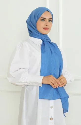 Karaca-sjaal 81058-04 Indigo 81058-04