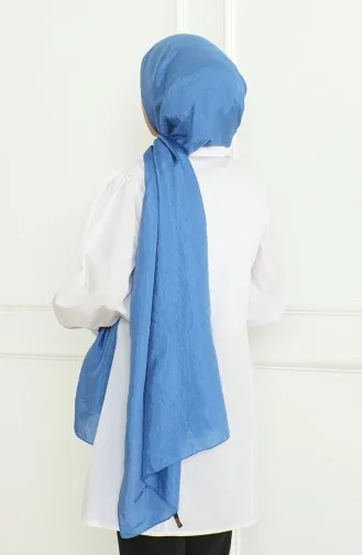 Karaca-sjaal 81058-04 Indigo 81058-04