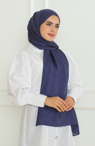 Karaca Shawl 81058-05 Navy Blue 81058-05