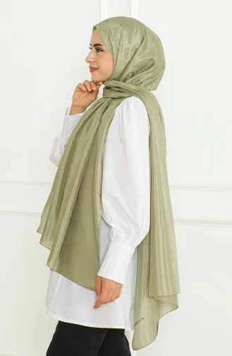 Karaca Châle 81058-08 Vert Kaki Clair 81058-08