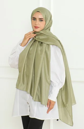 Karaca Châle 81058-08 Vert Kaki Clair 81058-08