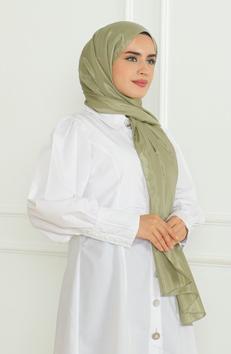 Karaca Shawl 81058-08 Light Khaki Green 81058-08