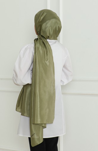 Karaca Shawl 81058-08 Light Khaki Green 81058-08
