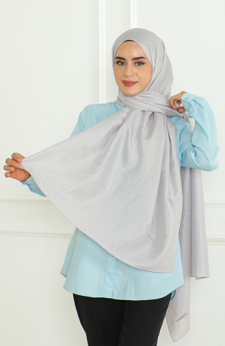 Karaca Shawl 81058-10 Silver Grey 81058-10