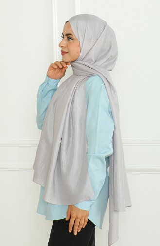 Karaca Shawl 81058-10 Silver Grey 81058-10