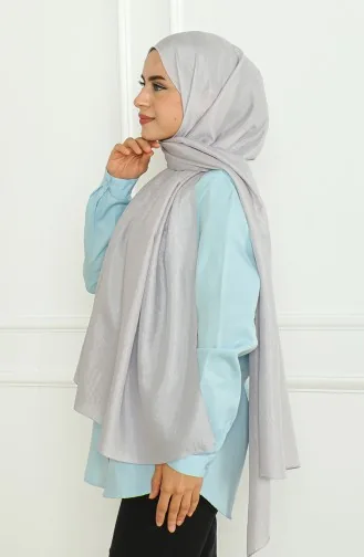 Karaca Châle 81058-10 Gris Argenté 81058-10