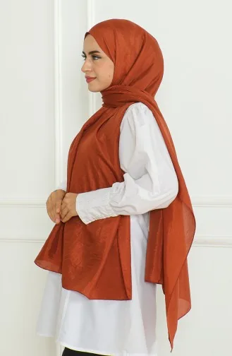 شال كاراجا 81058-14 قرميدي 81058-14