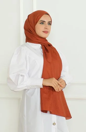 شال كاراجا 81058-14 قرميدي 81058-14