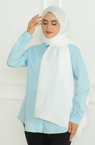 شال كاراجا 81058-16 أبيض 81058-16