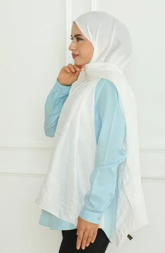شال كاراجا 81058-16 أبيض 81058-16