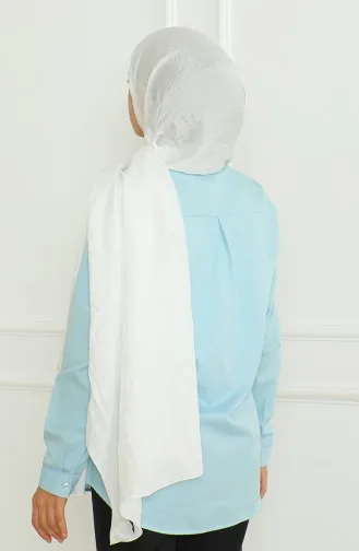 شال كاراجا 81058-16 أبيض 81058-16