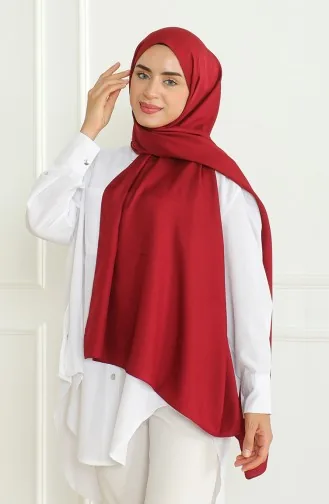 Châle Medina Soie Sable 81075-17 Rouge Claret 81075-17