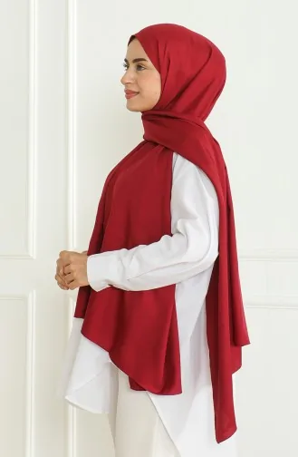 Châle Medina Soie Sable 81075-17 Rouge Claret 81075-17