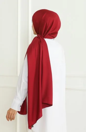 Châle Medina Soie Sable 81075-17 Rouge Claret 81075-17