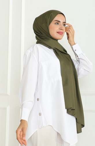 Châle Medina Soie Sable 81075-18 Khaki 81075-18