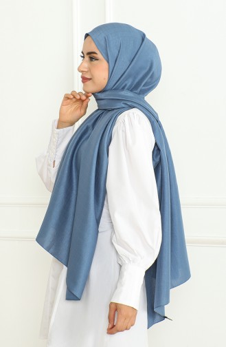 Armül Shawl 81076-11 İndigo 81076-11