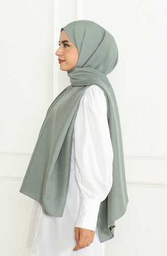 شال سادة 81076-15 أخضر مينت 81076-15