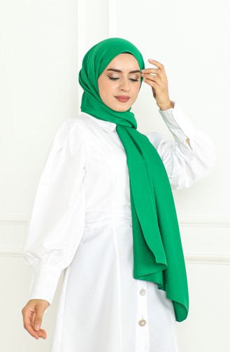 شال سادة 81076-19 أخضر 81076-19