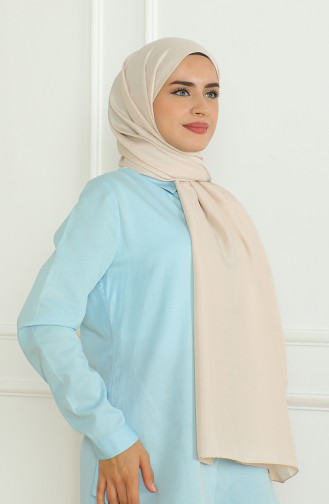 شال سادة 81076-22 بيج رملي 81076-22