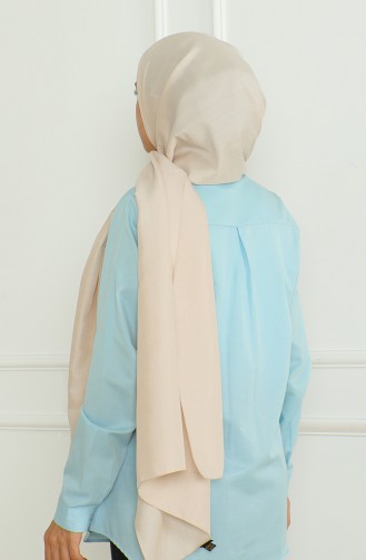 شال سادة 81076-22 بيج رملي 81076-22