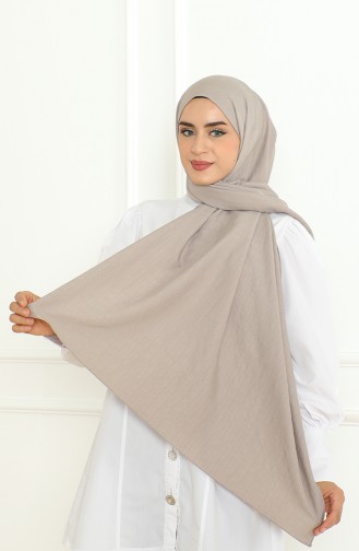 شال سادة 81076-23 بيج فاتح 81076-23