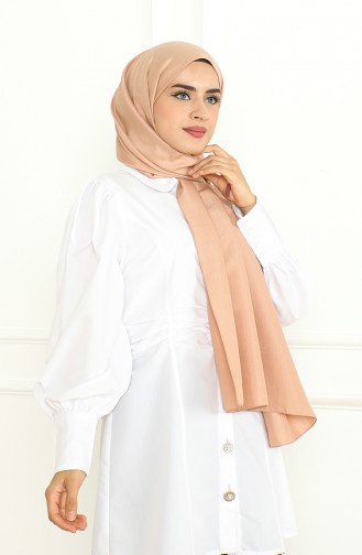 Armül Şal 81076-24 Koyu Bej