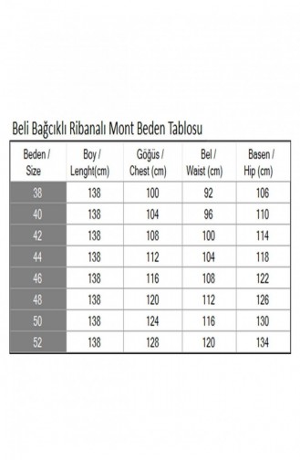 Manteau Côtelé à Taille En Dentelle Beige 19215 15291