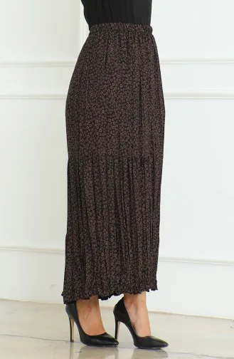 Jupe Grande Taille Grande Taille 3165B-01 Marron 3165B-01