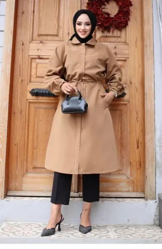 Trench à Patte Cachée Camel 4430 547