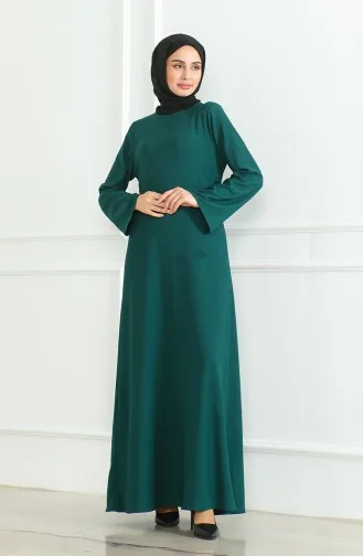 Bürümcük Stof Effen Sportjurk 1003-01 Smaragdgroen 1003-01