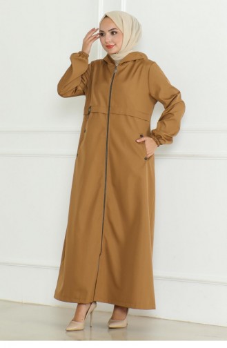 Trench-coat Zippé Avec Armoiries Tan 19217 15294