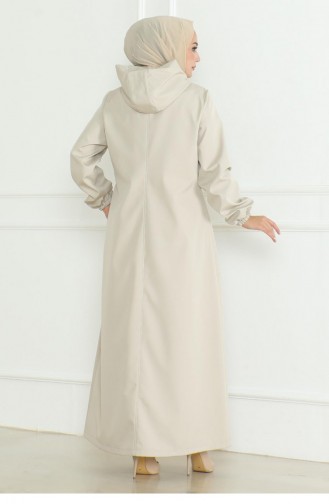 Wapenschild Trenchcoat Met Ritssluiting Beige 19217 15296