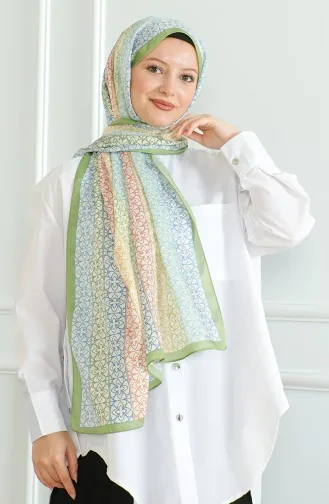 Karaca Châle Doux 81062-01 Vert 81062-01