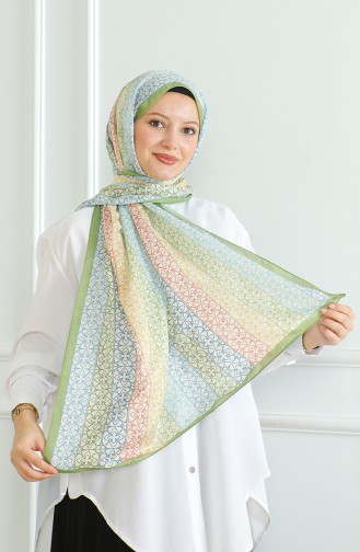 Karaca Soft Şal 81062-01 Yeşil
