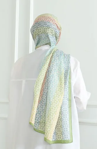 Karaca Châle Doux 81062-01 Vert 81062-01