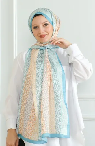 Karaca Châle Doux 81062-02 Bleu Clair 81062-02