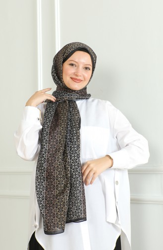 Karaca Zachte Sjaal 81062-08 Zwart Goud 81062-08