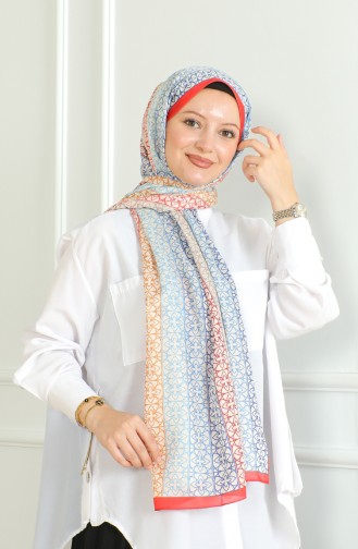Karaca Soft Shawl 81062-14 Coral 81062-14