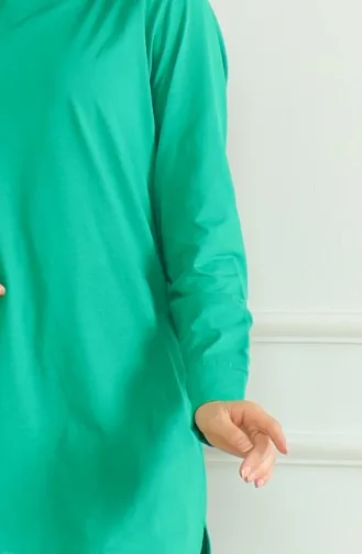 Tunique Arabeboy Fendue 9140-01 Vert 9140-01