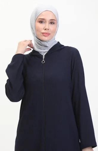 Bürümcük Casquette En Tissu A Fermeture 1045-01 Bleu Marine 1045-01