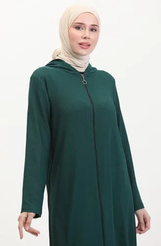 Bürümcük Casquette A Fermeture En Tissu 1045-05 Vert Emeraude 1045-05