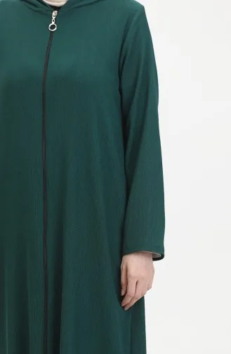 Bürümcük Casquette A Fermeture En Tissu 1045-05 Vert Emeraude 1045-05