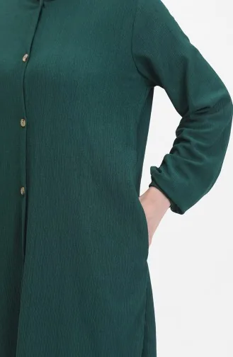 Cap Met Knoop En Capuchon 7272-05 Smaragdgroen 7272-05