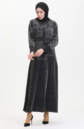 Stone Avondjurk 0515-01 Zwart 0515-01