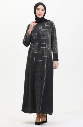 Stone Avondjurk 0515-01 Zwart 0515-01