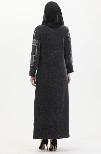 Stone Avondjurk 0515-01 Zwart 0515-01