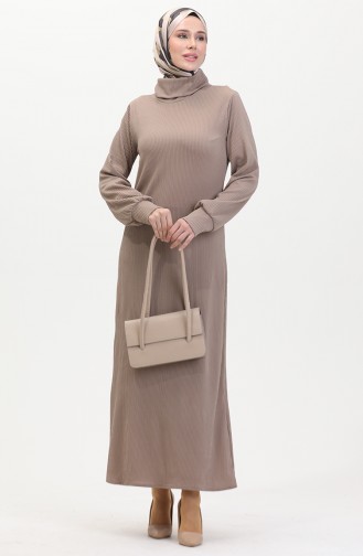 Robe Droite 0196-08 Vison 0196-08