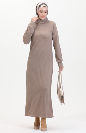 Robe Droite 0196-08 Vison 0196-08